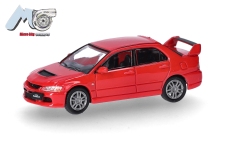 Herpa 87MC000005 - H0 - Mitsubishi Lancer Evolution 9 - rot